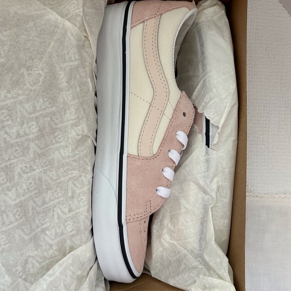 VANS Sk8-Low Suede 2-tone Rose Smoke - Picture 12 of 13